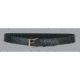 DeSantis 1 1/2in Plain Lined Belt, Black w/ Black Buckle, Waist 38inches - B12BL38Z3 38in.