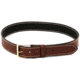 DeSantis 1 1/2in. Plain Lined Leather Belt, Lined, Tan, 50, B12TL50Z0