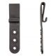 DeSantis Large J Clips, 3-Hole, 2 Packs, Black, Y76BZZZZ0