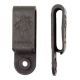 DeSantis Small C Clips, 1-Hole, 2 Packs, Black, Y72BZZZZ0