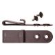 DeSantis Small J Clips, 1-Hole, 2 Packs, Black, Y78BZZZZ0
