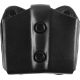 DeSantis Double Magazine Leather Pouch, Glock 17/19/22/23, H&amp;K USP 9mm/40cal, USP CPT 9mm/40cal, P2000, Para P13, P14, S&amp;W 99 45cal, Ambidextrous, Plain, Black, A01BJJJZ0