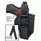 DeSantis Thumb Break Strap for N87, Marking Codes D6, E1, LA, LS, MA, SR, 77, 88, Ambidextrous, Nylon, Black, N99BJG2Z0