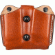 DeSantis Ambidextrous - Tan - Double Magazine Pouch A01TJNNZ0