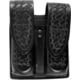 DeSantis Double Magazine Pouches, Beretta 92 CPT, Browning P35, H&amp;K P7M13, S&amp;W 469, 669, 6904, 6906, 6946, 3913TSW, SIG P228, P229, Velcro Closure, Ambidextrous, Basketweave, Black, U41BLFFZ4