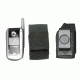 DeSantis Black - E-Z Draw Nylon Cell Phone Holster N13BJ18Z4