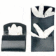 DeSantis Black - Kangaroo Glove Holder - Black Snap U81BJZZZ3
