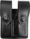 DeSantis Double Magazine Pouches, Beretta 92M, 96M, H&amp;K P7M8, SIG P225, S&amp;W 539, 639, 39-04, 39-06, 909, Hidden Snap Closure, Ambidextrous, Plain, Black, U41BJEEZ5