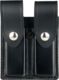 DeSantis Double Magazine Pouches, Beretta 92M, 96M, H&amp;K P7M8, SIG P225, S&amp;W 539, 639, 39-04, 39-06, 909, Nickel Snap Closure, Ambidextrous, Plain, Black, U41BJEEZ1
