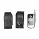 DeSantis Black - Plain - Leather Duty Cellphone Holster U77BJ12Z4