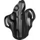 DeSantis Cocked &amp; Locked Thumb Break Scabbard Belt Holsters, Colt Government Model 45cal, 1911, Para P14, S&amp;W 1911 5in, Right Hand, Plain, Black, 1CLBA85Z0