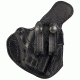 DeSantis Cozy Partner Leather IWB Holster, Smith &amp; Wesson M&amp;P Shield M2.0, Right Hand, Plain, Black, 028BA9IZ0