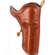 DeSantis Doc Holliday Leather Belt Holster, Colt SAA 3 1/2in, Ruger Vaquero 3 1/2in, Right Hand, Lined, Tan, 081TC53Z0