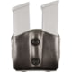 DeSantis Double Magazine Leather Pouch, SIG Sauer P365, Ambidextrous, Plain, Black, A01BJKKZ0