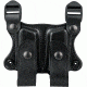 DeSantis Double Magazine Pouch for Shoulder Rigs, Black, A24BJXXZ0