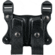 DeSantis Double Magazine Pouch for Shoulder Rigs, SIG P365, Ambidextrous, Plain, Black, A24BJKKZ0