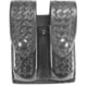 DeSantis Double Magazine Pouches, Glock 17, 22, 37, H&amp;K USP 9/40, Para P13, P14, Snap Closure, Ambidextrous, Basketweave, Black, U41BLJJZ3
