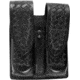 DeSantis Double Magazine Pouches, Glock 19, 23, H&amp;K USP CPT 9/40, Hidden Snap Closure, Ambidextrous, Basketweave, Black, U41BLHHZ5