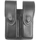 DeSantis Double Magazine Pouches, Glock 20, 21, 21SF, H&amp;K USP 45, Hidden Snap Closure, Ambidextrous, Plain, Black, U41BJNNZ5
