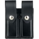 DeSantis Double Magazine Pouches, Glock 17, 22, 37, H&amp;K USP 9/40, Para P13, P14, Nickel Snap Closure, Ambidextrous, Plain, Black, U41BJJJZ1, U41BJJJZ1