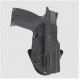DeSantis DS Paddle Holster, Smith &amp; Wesson M&amp;P 40 Compact/Smith &amp; Wesson M&amp;P 9 Compact/Smith &amp; Wesson M&amp;P M2.0 Compact 3.6in, Left, Kydex, Black, D94KBL7Z0