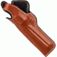 DeSantis Dual Angle Hunter Leather OWB Holster, Colt Python, Cobra, Trooper 6in, Dan Wesson 15-2, 15-2V, 15-2VH 6in, Ruger GP100, SCY6 6in, S&amp;W K &amp; L FrameS 6in, Left Hand, Plain, Tan, 016TD36Z0