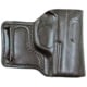 Image of DeSantis E-Gat Slide Belt Leather Holster, SIG P938, Kimber Micro 9mm, Right Hand, Plain, Black, 115BA37Z0