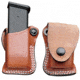 DeSantis F.T.U. Single Magazine Pouch, Most Double Stack 9mm/40cal, Right Hand, Plain, Tan, A49TAGGZ0