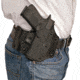 DeSantis Intruder 2.0 IWB/OWB Belt Holsters, Glock 17/19/22/23/26/27/36/17 Gen 5/19 Gen 5/19X/45, Right, Plain, Black, 176KAB2Z0