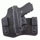DeSantis Intruder Inside The Waistband Holster for S&amp;W M&amp;P Shield .45, Black, Left Hand, Kydex, 105KB5EZ0