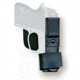 DeSantis Invisible Agent Leather IWB Holster w/Clip, Fits Most Semi Autos and Revolvers, Right Hand, Plain, Black, 005BACCC0