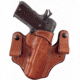 DeSantis Mad Max Leather IWB Holster, Glock 17, 19, 22, 23, 31, 32, 19X, 45, Right Hand, Plain, Tan, 112TAB2Z0