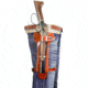 DeSantis Mares Drop Leg Leather Holsters, Henry, Rossi, Winchester Randall or Chiappa Mares Leg rifles .22/.22 Magnum, Ambidextrous, Plain, Tan, 181TJ01Z0