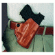 DeSantis Mini Scabbard Holster - Right, Tan, for Sig P290 w/Laser 019TAQ1Z0