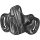 DeSantis Mini Slide Leather Belt Holsters, H&amp;K USP CPT 9/40, P2000, P2000SK, Left Hand, Plain, Black, 086BBF3Z0