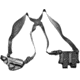 DeSantis New York Undercover Rig Shoulder Leather Holsters, SIG Sauer P320 and P250 Full SIze and Compact w/ or w/o Romeo1 Reflex Sights and P320-M17, Left Hand, Plain, Black, 11DBB7HJ0