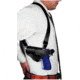DeSantis New York Undercover Shoulder Holster - SIG P220 R - Plain Lined Left, Black