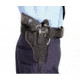 DeSantis Nylon Safety Star Belt Holster, S&amp;W K 4in, Right Hand, Nylon, Black, M64BA14Z0