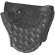 DeSantis Open Top Handcuff Case, Hinged Handcuffs, Ambidextrous, Basketweave, Black, U76BLG2Z0