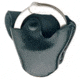DeSantis Open Top Handcuff Case, Hinged Handcuffs, Ambidextrous, Plain, Black, U76BJG2Z0