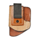 DeSantis Pop-Up Leather IWB Holster, S&amp;W Bodyguard 380, M&amp;P Bodyguard 380, S&amp;W M&amp;P Bodyguard w/ Integrated CTC Laser, SIG P238, Colt Pony, Mustang .380, Left Hand, Plain, Tan, 020TBU7Z0