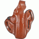 DeSantis Right Hand - Tan - Unlined - Thumb Break Scabbard Holster, 3 Slot, Kimber Pro TLE/RL II 4in