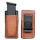DeSantis Secure Magazine Pouch, Long and Short Double Stack 9mm/40cal, Ambidextrous, Plain, Tan, A47TJGGZ0