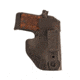 DeSantis Sof-Tuck 2.0 IWB Leather Holster, Smith &amp; Wesson Bodyguard 380/Smith &amp; Wesson M&amp;P Bodyguard 380 w/ CTC Laser, Left Hand, Plain, Black, 179BBU7Z0