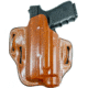 DeSantis Speed-Lite Belt Leather Holster, Glock 17, 22, 31 w/ Inforce APL, Left Hand, Plain, Tan, 132TB3JZ0
