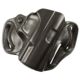 DeSantis Speed Scabbard Leather OWB Belt Holsters - Glock, Glock 43, 43X, Right Hand, Plain, Black, 002BA8BZ0