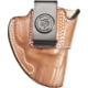 DeSantis Summer Heat Leather IWB Holster, S&amp;W J Frame 2in-2 1/4in, Right Hand, Plain, Tan, 045TA02Z0