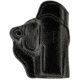 DeSantis Criss-Cross Belt Leather Holster, S&amp;W M&amp;P Shield 9/40, S&amp;W M&amp;P Shield M2.0 9/40, Right Hand, Plain, Black, 155BAX7Z0