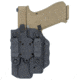 DeSantis The Quantico Undercover OWB Holster, Right Hand, Black, Glock 17, 17 Gen 5, 19, 19 Gen 5, 19X, 22, 23, 31, 32, 45, w/ Red Dot Sights &amp; w/ or w/o Streamlight Tlr-7/7A &amp; Similar Sized Lights, 218KA6VZ0