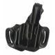 DeSantis Thumb Break Mini Slide Leather Belt Holsters, S&amp;W J FrameS 2in-2 1/4in, M&amp;P 340/360 2in-2 1/4in, Taurus 85/85CH 2in, Charter Arms Undercover 2in, Left Hand, Plain, Black, 085BB02Z0